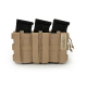 TRIPLO SNAP MAG UTILITY POUCH - COYOTE TAN