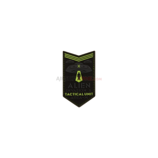 PATCH CAUCIUC ALIEN INVASION TACTICAL UNIT