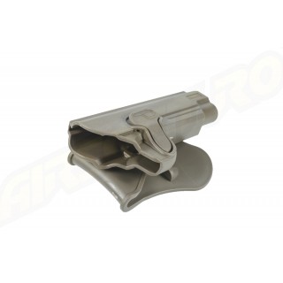 Amomax Fondina rigida in Polimero per Colt 1911 4″ - FDE