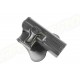 Amomax Fondina rigida in Polimero per Glock 17/22/31, serie KWA ATP, serie APS ACP  - Nero