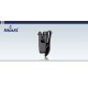 Amomax Porta-caricatore doppio in polimero per calibro 9 mm, .40, .45 - Nero