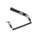 AMOMAX SPIRAL SAFETY CORD FOR PISTOL - BLACK