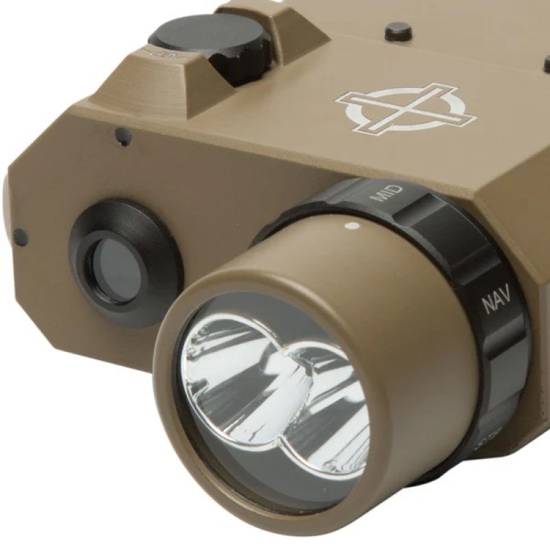 LOPRO COMBO - FLASHLIGHT AND GREEN LASER SIGHT - DARK EARTH