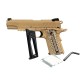 CYBER GUN COLT M45A - CO2 - BLOW-BACK -  TAN