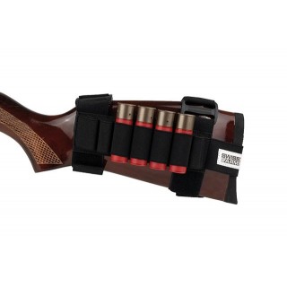 PORT DE 7 CARTUSE DIN CORDURA PT. SHOTGUN - BLACK