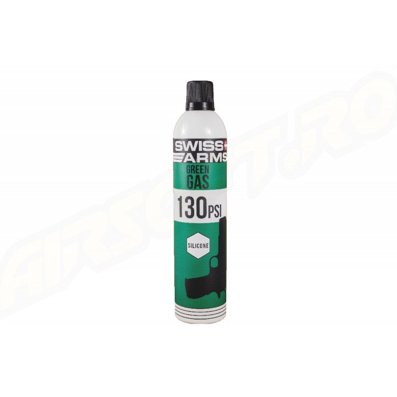 GREEN GAS 130 PSI - 760ML - SILICONE