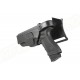 Cytac Fondina in polimero livello III per mancini per polizia adatta per Glock G17 Gen5 / G17 Gen4
