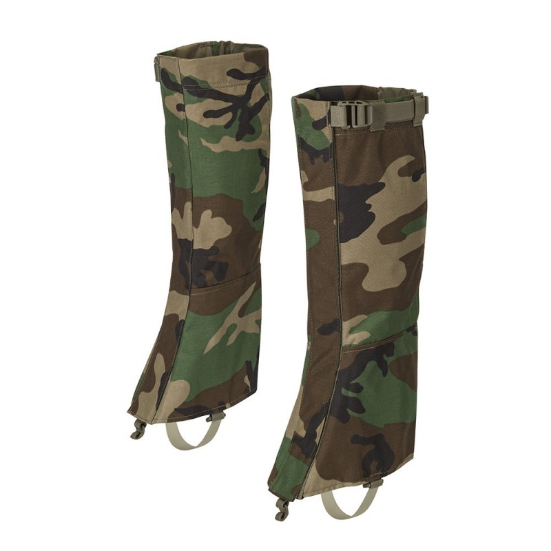SNOWFALL LONG GAITERS - CORDURA -  US WOODLAND