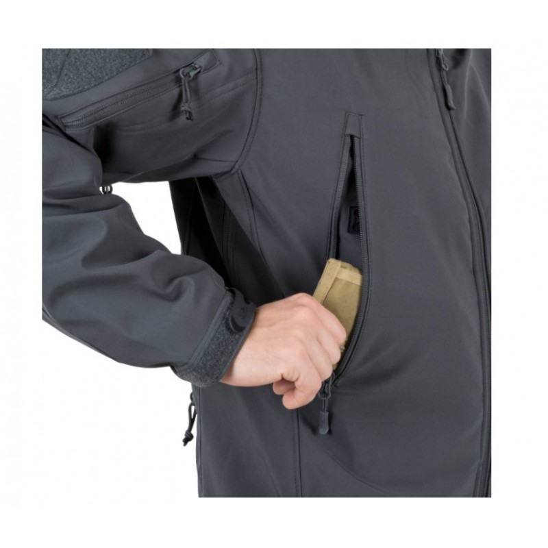 Helikon Tex GUNFIGHTER JACKET - SHARK SKIN WINDBLOCKER - BLACK
