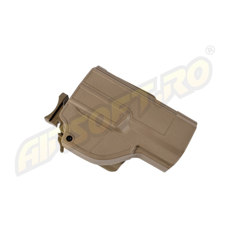TEACA PENTRU GLOCK17  MODEL EVO5 2.0 BLA - MLM - TAN