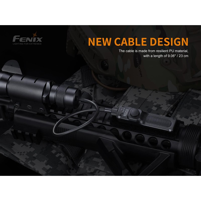 FENIX Pulsante interruttore remoto Modello AER-02 - V2.0 per Torcia Tattica