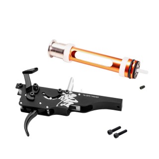 LAYLAX GRUPPO SCATTO CON GRILLETTO E PISTONE AD ALTA PRESSIONE MODELLO "ZERO TRIGGER" PER VSR-10 E VSR-ONE