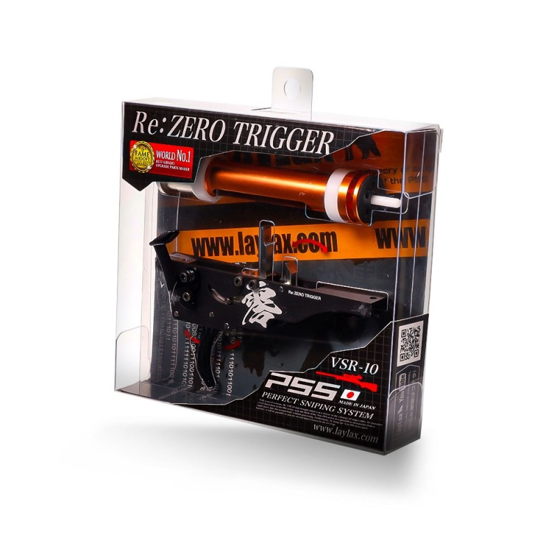 LAYLAX GRUPPO SCATTO CON GRILLETTO E PISTONE AD ALTA PRESSIONE MODELLO "ZERO TRIGGER" PER VSR-10 E VSR-ONE