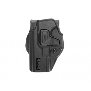 TEACA PENTRU GLOCK - CQC BATTLE STYLE - PARTEA STANGA - BLACK