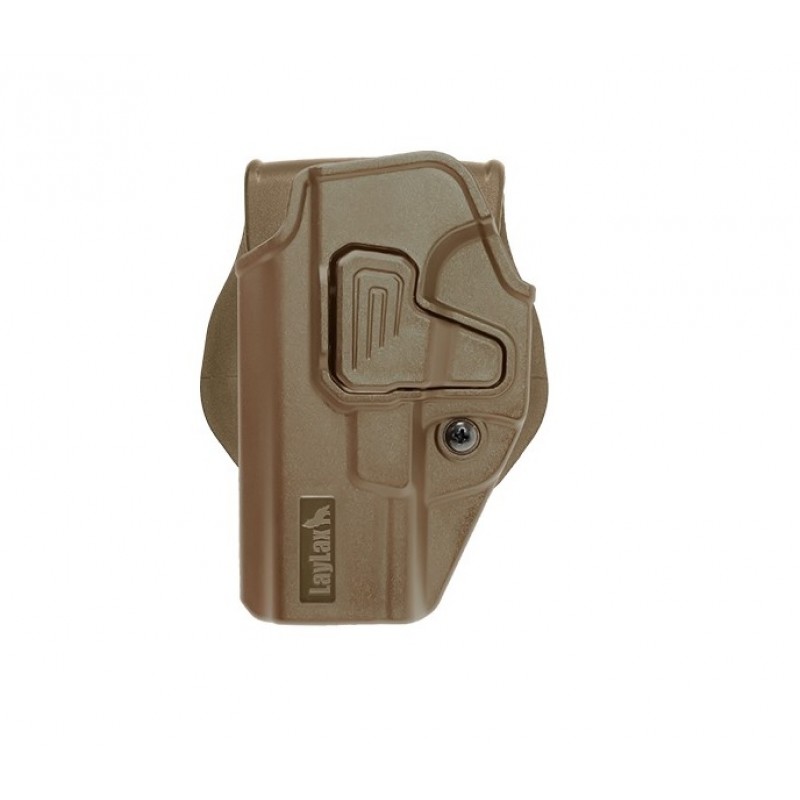 TEACA PENTRU GLOCK - CQC BATTLE STYLE - PARTEA STANGA - TAN