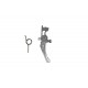 TRAGACI CNC PENTRU M4/M16 - ADVANCED SPEED - STYLE D - SILVER