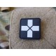 PATCH CAUCIUC 40MM - RED CROSS - SWAT