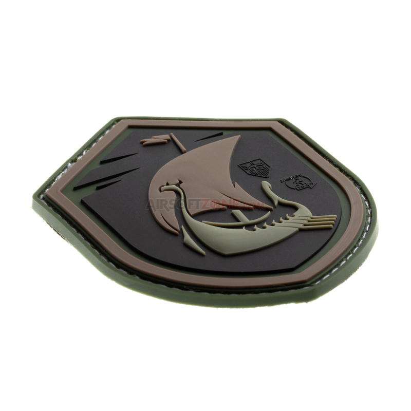 PATCH CAUCIUC - VIKING DRAGONBOAT- GREEN