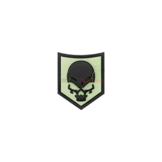 PATCH CAUCIUC - SOF SKULL - GLOW BACK