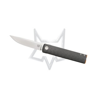 FOX KNIVES FOLDING KNIFE MODEL CHNOPS - M390 SATIN - DESIGN BY RICCARDO GOBBATO