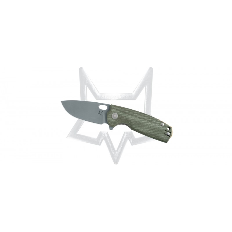 FOX KNIVES COLTELLO MODELLO CORE - GREEN MICARTA  - DISEGNATO DA  JESPER VOXNÆS