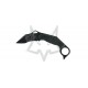 FOX KNIVES FIXED BLADE KNIFE MOA - G10 BLACK - DESIGN BY JARED WIHONGI