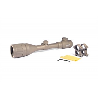 RIFLESCOPE 3-9X50 15 YDS-8 ILLUMINATED RETICLE (DESERT COLOR)