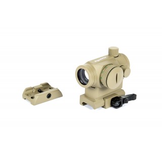 RED/GREEN DOT W/QD HIGH MOUNT + LOW MOUNT (TAN COLOR) RED/GREEN DOT W/QD HIGH MOUNT + LOW MOUNT (TAN COLOR)