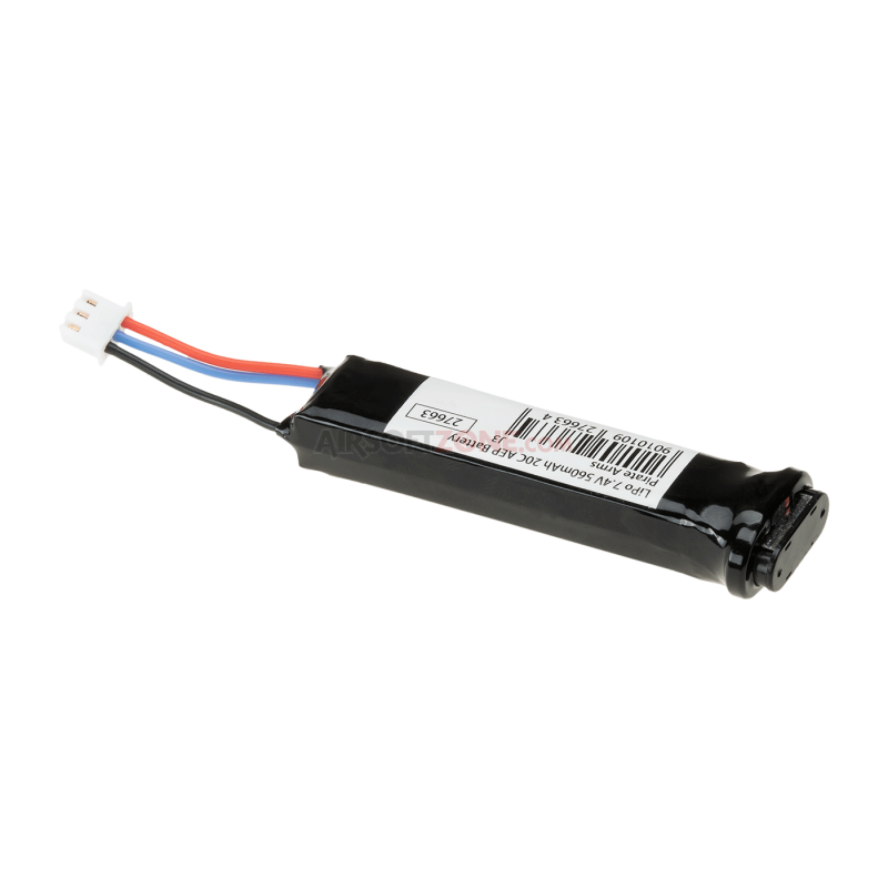 PIRATE ARMS LI-PO - BATTERY 7.4V - 560MAH - 20C