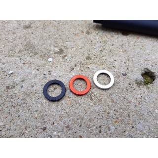 RETRO ARMS CNC COMPENSATOR PAD 1mm SILVER