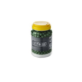 BILE CU VOPSEA CAL. .43 - GREEN - 2X250 BUC.