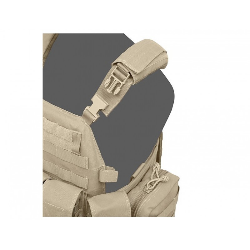 WARRIOR ASSAULT SYSTEMS DCS M4 PLATE CARRIER - COYOTE TAN