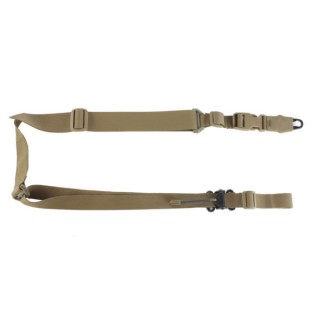 WARRIOR ASSAULT SYSTEMS CINGHIA A DUE PUNTI PER ARMA -  MARRONE COYOTE TAN