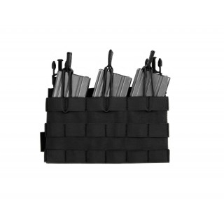 WARRIOR ASSAULT SYSTEMS TASCA MOLLE TRIPLA AMOVIBILE - NERO