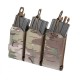WARRIOR ASSAULT SYSTEMS TASCA TRIPLA PORTA CARICATORI PANNELLO LASER CUT 5.56  MULTICAM