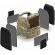 WARRIOR ASSAULT SYSTEMS TATTICO PLATE CARRIER MODELLO DCS DA 5.56 MULTICAM
