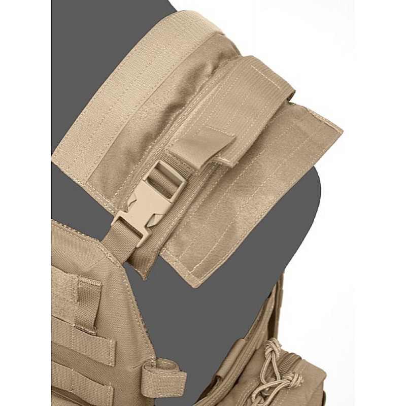 WARRIOR ASSAULT SYSTEMS TATTICO PLATE CARRIER MODELLO DCS DA 5.56 COYOTE TAN