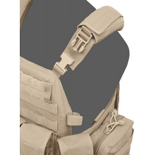 WARRIOR ASSAULT SYSTEMS TATTICO PLATE CARRIER MODELLO DCS DA 5.56 COYOTE TAN