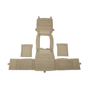 WARRIOR ASSAULT SYSTEMS TATTICO PLATE CARRIER DCS BASE COYOTE TAN