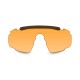 WILEY X BALLISTIC PROTECTION GLASSES SABER ADVANCED SMOKE/CLEAR/RUST LENSES TAN FRAME