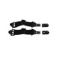WILEY X SPEAR ARC RAIL ATTACHMENT SYSTEM ELASTICO RAS PER ELMETTO NERO