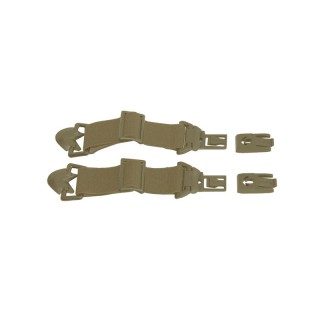 WILEY X SPEAR ARC RAIL ATTACHMENT SYSTEM ELASTICO RAS PER ELMETTO MARRONE CHIARO