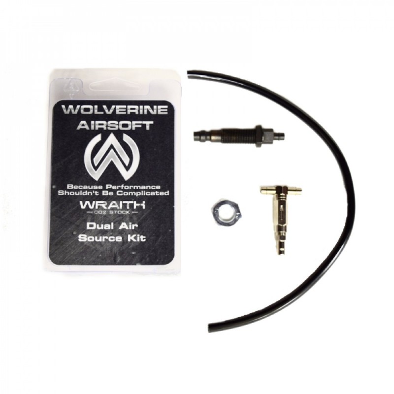 WOLVERINE AIRSOFT DUAL AIR SOURCE KIT PER WRAITH