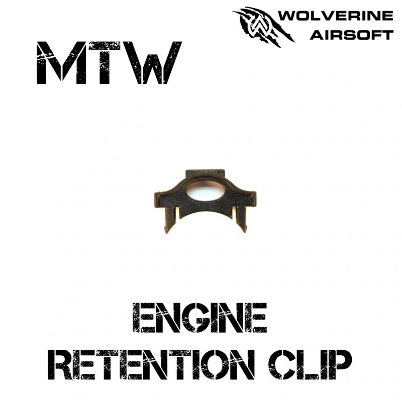 WOLVERINE AIRSOFT CLIP DI RETENZIONE MOTORE PER SERIE MTW BILLET